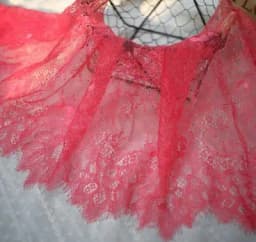 3Meters/lot 35cm width Eyelash Lace Trim Fabric Flower DIY Crafts Wedding Dress Clothing Lngeire lace material
