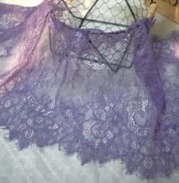 3Meters/lot 35cm width Eyelash Lace Trim Fabric Flower DIY Crafts Wedding Dress Clothing Lngeire lace material
