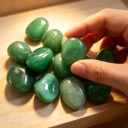 Natural Green Aventurine Quartz Crystal Stone Jade Tumbled Reiki Healing Crystal Stone and Minerals Home Decoration Stone