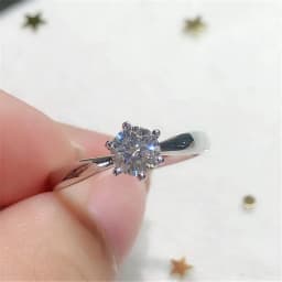 CC Wedding Rings For Women 1.25ct 6 Claws Cubic Zirconia Bridal Engagement Propose Ring Ladies Trendy Jewelry Accessories CC633