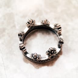 Royal Ring Crown Europe Style Victorian Fine Jewelry For Women Men Summer Brand New Vintage Kings Pure 925 Sterling Silver Gift