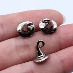 WYSIWYG 10pcs 10x10mm Antique Silver Color Wizard Hat Charms Witch Hat Charms For Jewelry Making DIY Jewelry Findings