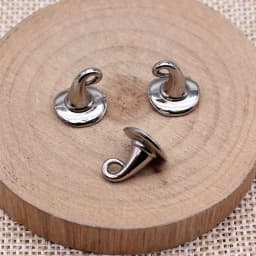 WYSIWYG 10pcs 10x10mm Antique Silver Color Wizard Hat Charms Witch Hat Charms For Jewelry Making DIY Jewelry Findings