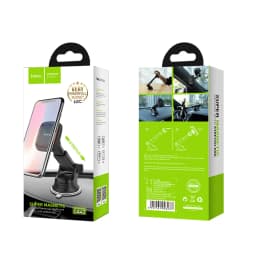 Hoco Magnetic Car Sucker Phone Holder For iPhone 12 Pro Max Magnet GPS Windshield Holder For Samsung S20 S21 A52 A72 Car Holder