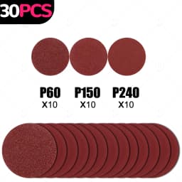 3 Inch 75mm Sandpaper Sanding Disc For Metal Auto Wood Car Wheel Restoration Sanding Polishing Kit P800 P1200 P2000 P5000