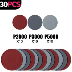 3 Inch 75mm Sandpaper Sanding Disc For Metal Auto Wood Car Wheel Restoration Sanding Polishing Kit P800 P1200 P2000 P5000