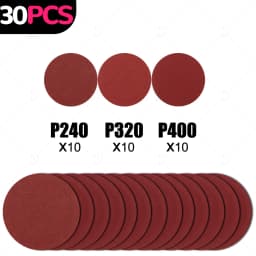 3 Inch 75mm Sandpaper Sanding Disc For Metal Auto Wood Car Wheel Restoration Sanding Polishing Kit P800 P1200 P2000 P5000