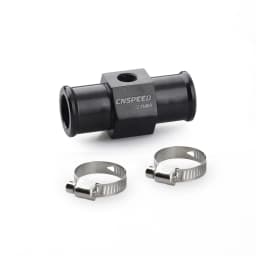 Black Coolant Hose Connection Temp Radiator Hose Adapter 1/8Npt Temperature 18mm 20mm 22mm 24mm Water Temp Joint Pipe Sensor