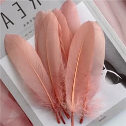 15Cm-20Cm Big Natural Goose Feathers For Crafts Decoration Carnival Jewelry Making Accessories Goose Feather DIY Pens Decorative