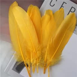 15Cm-20Cm Big Natural Goose Feathers For Crafts Decoration Carnival Jewelry Making Accessories Goose Feather DIY Pens Decorative