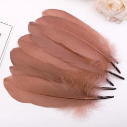 15Cm-20Cm Big Natural Goose Feathers For Crafts Decoration Carnival Jewelry Making Accessories Goose Feather DIY Pens Decorative