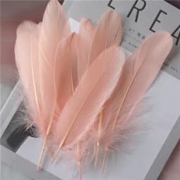 15Cm-20Cm Big Natural Goose Feathers For Crafts Decoration Carnival Jewelry Making Accessories Goose Feather DIY Pens Decorative