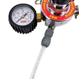 KegLand CO2 Gas Regulator MK4 Dual Gauge Multi Gas - TYPE 30 W21.8 thread beer home brewing