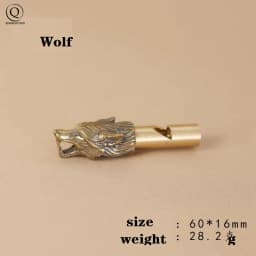 Pure Brass Outdoor Skull Whistle Keyring Hanging Jewelry Copper Training High Pitch Whistles Pendants Gifts Key Chain Ring DIY