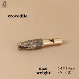 Pure Brass Outdoor Skull Whistle Keyring Hanging Jewelry Copper Training High Pitch Whistles Pendants Gifts Key Chain Ring DIY