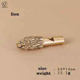 Pure Brass Outdoor Skull Whistle Keyring Hanging Jewelry Copper Training High Pitch Whistles Pendants Gifts Key Chain Ring DIY