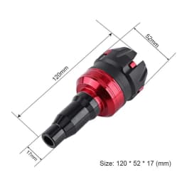 Motorcycle Protection Rod Engine Anti-falling Frame Slider Cap M10 10mm Screw Universal Anti Crash Collision Falling Protector