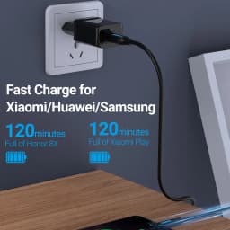 Vention Micro USB Cable 3A Fast Charging USB Data Cord for Samsung S7 S6 Note Xiaomi Huawei HTC Mobile Phone USB Charger Wire