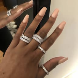 2020 New Promise Ring Real 925 Sterling Silver AAAAA Cz Stone Statement Party Wedding Band Rings for women Engagement Jewelry
