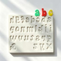 Alphabet Letter Number Silicone Sugarcraft Mold Cupcake Chocolate Fondant Cake Decorating Tools