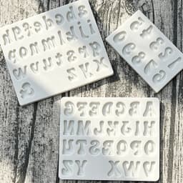 Alphabet Letter Number Silicone Sugarcraft Mold Cupcake Chocolate Fondant Cake Decorating Tools