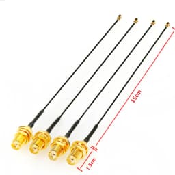 1PC SMA Female to UFL U.FL IPX IPX1 Coaxial 1.13 Cable RP-SMA Adapter Assembly Pigtail RF 1.13mm Coax Cables 5cm 10cm 15cm 20cm