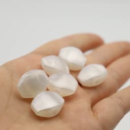 Guitar Tuners Machine Head Buttons White Pearl Tuning Key Small Square Buttons Set of 6 White Pearl