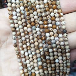 Faceted 2 3MM Natural Jades Rose Quarts Amethysts Small Round Stone Loose Bead For Jewelry Makng Charm DIY Bracele Necklace