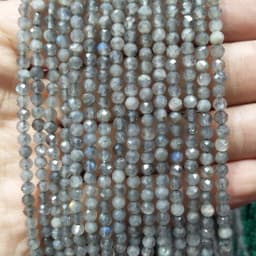 Faceted 2 3MM Natural Jades Rose Quarts Amethysts Small Round Stone Loose Bead For Jewelry Makng Charm DIY Bracele Necklace