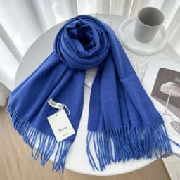 VISROVER New 32 Colors Woman Winter Scarf Fashion Female Shawls Cashmere Handfeeling Winter Wraps Solid Color Winter Hijab Scarf