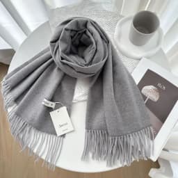 VISROVER New 32 Colors Woman Winter Scarf Fashion Female Shawls Cashmere Handfeeling Winter Wraps Solid Color Winter Hijab Scarf