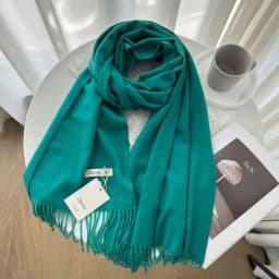 VISROVER New 32 Colors Woman Winter Scarf Fashion Female Shawls Cashmere Handfeeling Winter Wraps Solid Color Winter Hijab Scarf