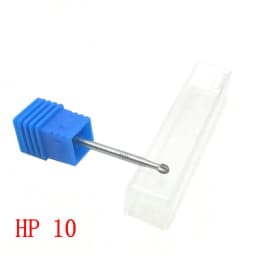 1Pc HP Tungsten Carbide Round Rotary Burs Dental Carbide Burs 0.5 to 3.1mm Dentistry Instrument High Quanlity