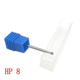 1Pc HP Tungsten Carbide Round Rotary Burs Dental Carbide Burs 0.5 to 3.1mm Dentistry Instrument High Quanlity