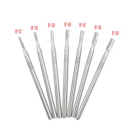 1Pc HP Tungsten Carbide Round Rotary Burs Dental Carbide Burs 0.5 to 3.1mm Dentistry Instrument High Quanlity