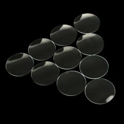 10pc 28/29/30/31/32/33mm Dia Double Convex Lens Watch Glass Watch Crystal Glass Transparent Flat Round Mineral Glass Replacemen