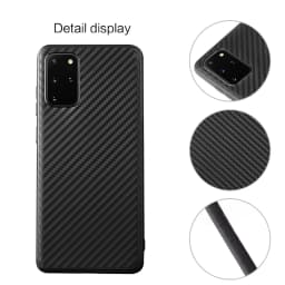 Carbon Case For Samsung Galaxy S24 S23 S22 S21 S20 S10 S9 Plus Note 8 9 10 20Ultra S21FE S20FE S23FE Silicone Cover