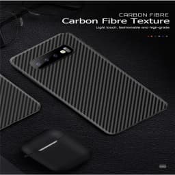 Carbon Case For Samsung Galaxy S24 S23 S22 S21 S20 S10 S9 Plus Note 8 9 10 20Ultra S21FE S20FE S23FE Silicone Cover