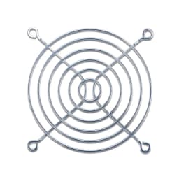 Metal Fan Grill Cover PC Computer 140mm 120mm 90mm 80mm CPU Case Cooler Protector 3D Printer 40mm 60mm Radiator-Silver