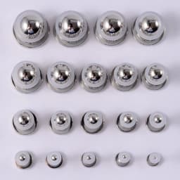 2pcs Surgical Steel Mirror Surface Cylinder Plugs Ear Gauges Expander Ear Tunnel Earring Double Flared Body Ear Piercing Jewelry