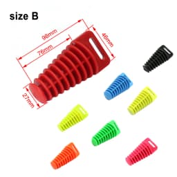 ZSDTRP Motorcycle Exhaust Pipe Tailpipe PVC Air-bleeder Plug Exhaust Silence Wash Plug Tailpipe Protector Motorbike Parts