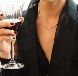 European and American Pearls Necklace Women's Ins Style Simple and Fresh Pearl Necklace Chocker Choker