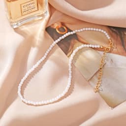 European and American Pearls Necklace Women's Ins Style Simple and Fresh Pearl Necklace Chocker Choker