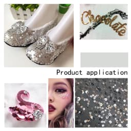 6*15mm Leaf Shape PVC Bulk Sequined Nail Glitter DIY Garment Sewing Supplies Footwear Accessories Party Decoration
