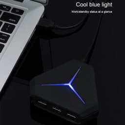 USB Hub USB 3.0 Hub USB Splitter Multi USB 2.0/3.0 Card Reader Headphone Microphone Jack 6 Ports Hub For Desktop PC Notebook