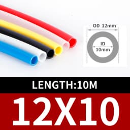10M Nylon Tube PA Pneumatic Air Hose OD 4mm 5mm 6mm*1 8mm 10mm 12mm 14mm 16mm High Pressure Oil Pipe PA11-6 Tubing PA6