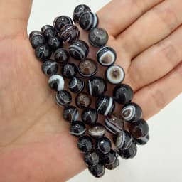 Natural Stone AAAA Quality Coffe Sardonyx Agate Round Loose Beads 6 8 10 12MM Pick Size For Jewelry Making
