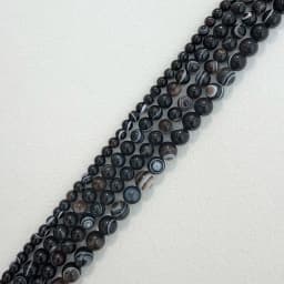 Natural Stone AAAA Quality Coffe Sardonyx Agate Round Loose Beads 6 8 10 12MM Pick Size For Jewelry Making