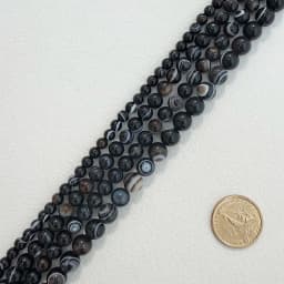 Natural Stone AAAA Quality Coffe Sardonyx Agate Round Loose Beads 6 8 10 12MM Pick Size For Jewelry Making