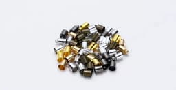 50Pcs/Lot 3-10mm Tassel Leather Cord End Crimp Caps Beads End Tip Cap for DIY Necklace Jewelry Making Findings Accessories